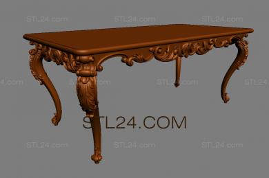 Set of furniture (KMB_0280) 3D models for cnc